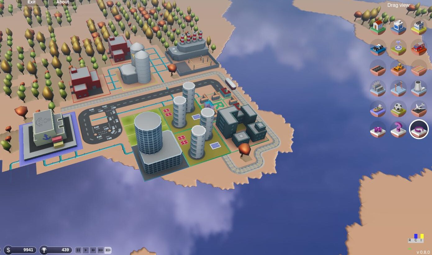 3D CITY - стройка!