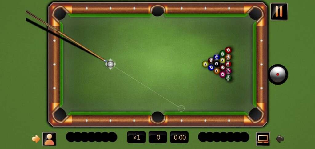 Бильярд: Кидай и забивай